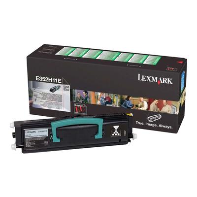Original Lexmark E352H11E Toner Schwarz Image