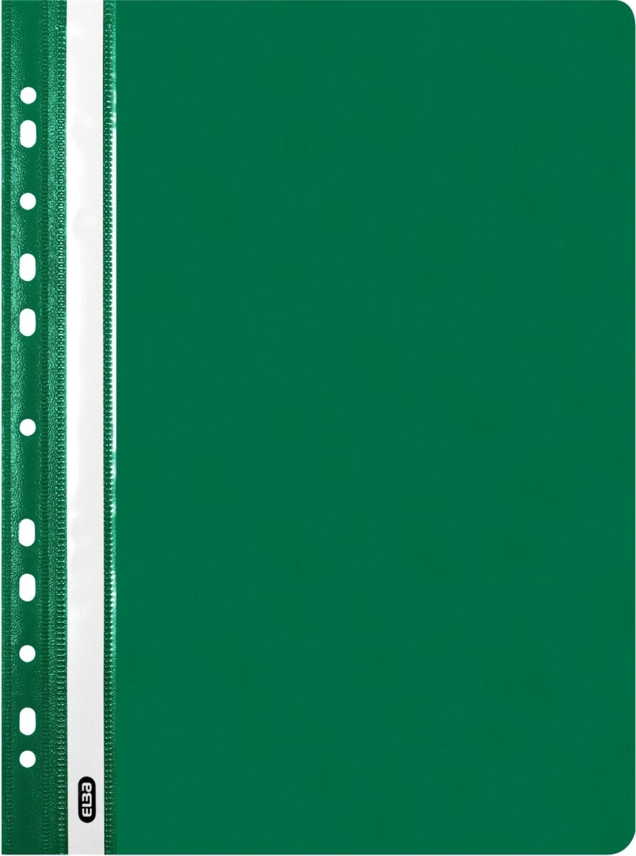 ELBA Schnellhefter A4 PP mit Abheftlochung grün Image