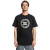 T-Shirt DC SHOES "DC Corpo", Herren, Gr. M, schwarz, 75% Baumwolle, 25% Baumwolle, Kurzarm, Shirts