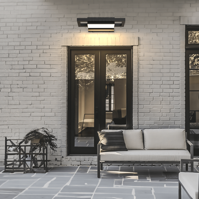 Brooklyn | Modern Outdoor Sconce | Medium / Warm White (3000k) | Outdoor Lighting | Wall Lighting | MOD LIGHTING