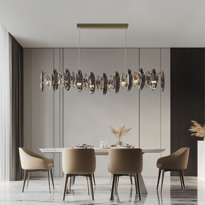 Celestial Pendant | Luxury Crystal Pendant | Medium / Warm White (3000k) | Bedroom Lighting | Indoor Lighting | MOD LIGHTING