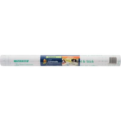 Duck Laminate Roll, Peel And Stick, Permanent, 18