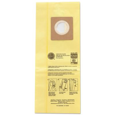 Hoover Commercial HushTone Vacuum Bags, Yellow, 10/Pack (HVRAH10243)