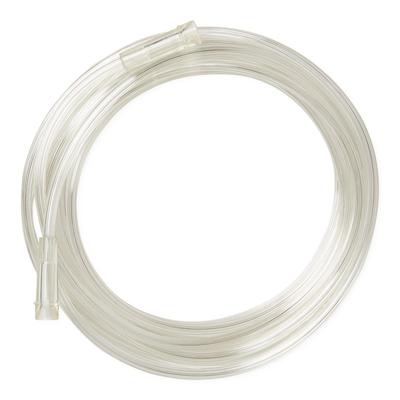 Medline Clear Crush-Resistant Oxygen Tubing, 25', Standard Connector, 25/CS (HCS4525)