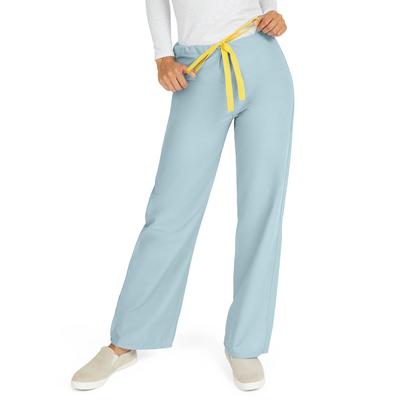 Medline AngelStat Unisex Reversible Scrub Pants with Drawstring Waist, Misty, Size 4XL, Medline Color Code, 1/EA (M600NTZ4XL-CM)