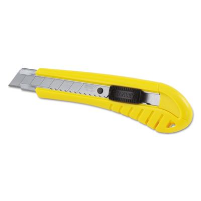 Stanley Standard Snap-Off Knife, 18 mm Blade, 6.75