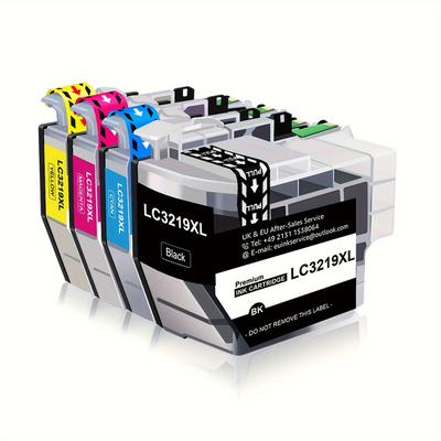 TEMU Lc3219xl Lc3219 Printer Cartridges Lc3217 Lc 3219 Xl Lc 3219xl Compatible For Brother Lc3219xl Lc 3217 Lc-3219xl For Brother Mfc-j5330dw Cartridges Mfc-j5730dw Mfc-j6930dw (4pack)