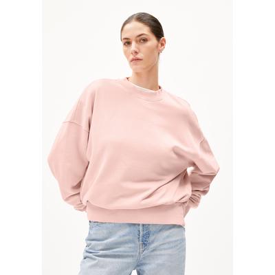 ALIZAA GMT DYE - Frauen Oversized Fit Sweatshirt - rose (Größe: L)