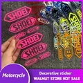 Laser Arcobaleno SHOEI Adesivi Moto Cowl Anteriore Serbatoio Carburante Carene Laterali Parafango Casco Decalcomanie In Vinile per YAMAHA Tmax HRC Ninja