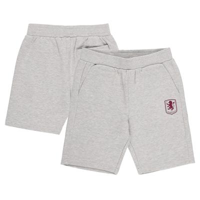 Aston Villa Sweatshorts – Grau meliert – Jungen Image