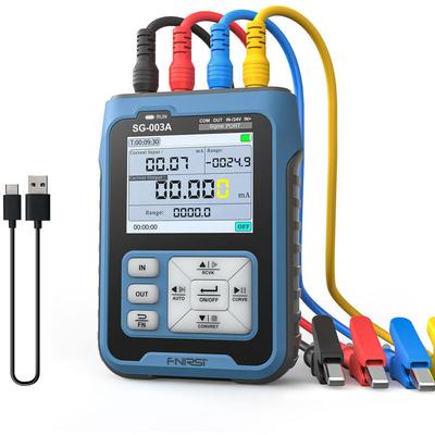 Tragbare Handheld 0-10V 4-20mAh Einstellbare Strom Spannung Simulator Signale Generator Quellen Image
