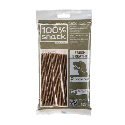 18 Stück Ferplast Zahnpflege Snack Fusilli Probierpaket (3 Sorten) Hundesnacks