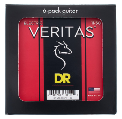 DR Strings Veritas VTE-11 6-Pack