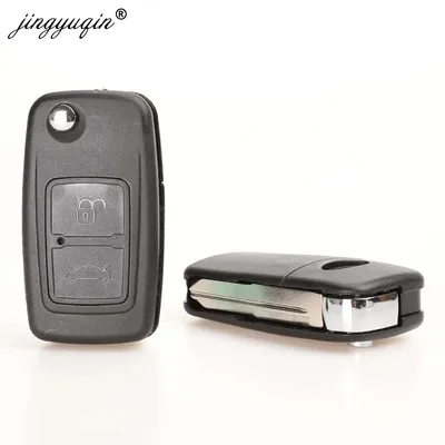 jingyuqin for CHERY A5 FULWIN TIGGO E5 A1 COWIN EASTER Car Key Case 3 Buttons Modified Remote Key