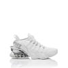 Sneaker PLEIN SPORT "Tiger Attack//Gen.x.04", Gr. 40, Normalschaft, 0191, weiß, nickel, Schuhe