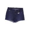 Levis Damen Shorts, Gr. 18, blau, Elasthan, Baumwolle