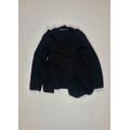 Giacca vintage asimmetrica Rundholz blazer nero bottone raro cappotto donna S