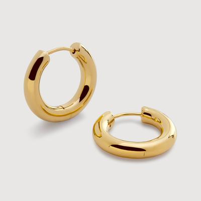 Gold Click Small Hoop Earrings