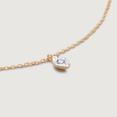 Gold Marquise Diamond Chain Necklace Lab Grown Diamond
