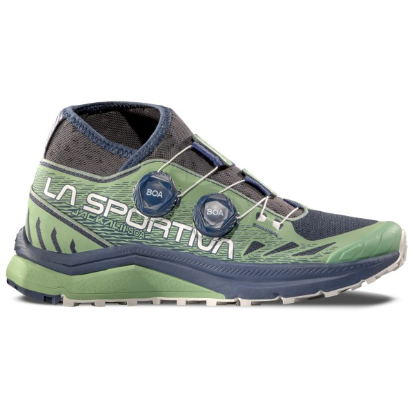La Sportiva - Women's Jackal II Boa - Trailrunningschuhe 41 | EU 41 grau/grün