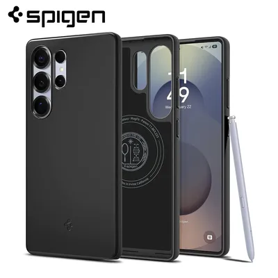 Spigen Thin Fit MagFit for Samsung Galaxy S25 Ultra Case [Qi2 Certified/MagSafe for Galaxy]