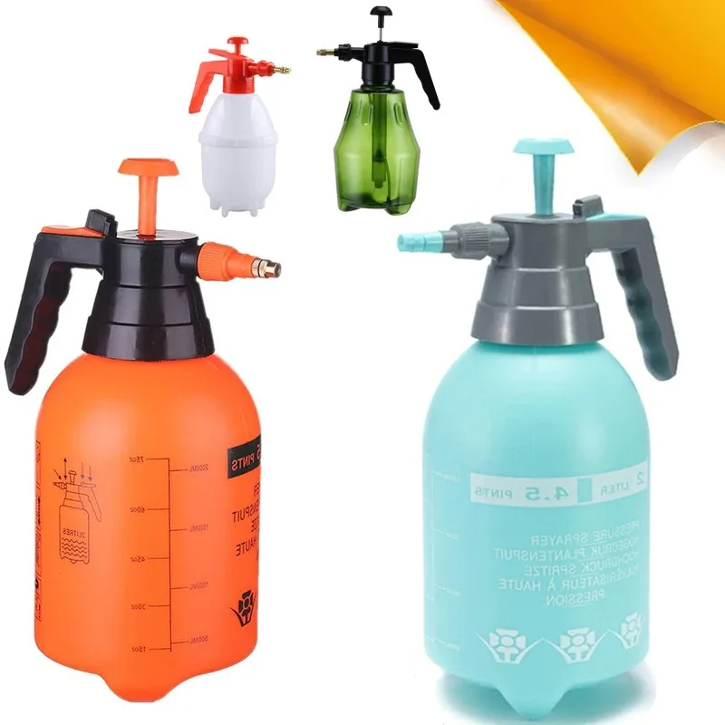 1,5/2,0/3,0 L Auto Waschen Druck Spray Topf Auto Sauber Pumpe Sprayer Druck Spray Flasche GardeningTools Image