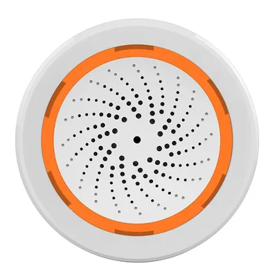 Smart Sirene Alarm Tuya Zigbee Sound Licht Sensor Smart Alarm Sirene App Fernbedienung Home Security Schutz System