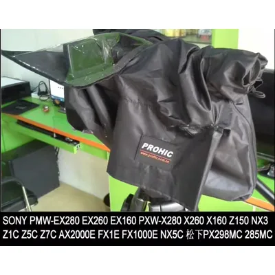 Camera rain cover /Rainproof cover for Sony ex1 198P Z1C Z5C Z7C FX1E AX2000E X260X For Panasonic AJ-PX298MC 285MC cameras