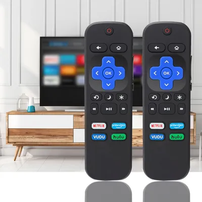 1 Paar Universal fernbedienung für Roku-Fernseher für Onn/Tcl/Hisense/Ln signia/RCA-TV-Controller Shortcut-Tasten direkt verwenden