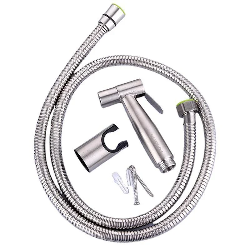 Wc Bidet Wasserhahn Schwarz Handbrause Edelstahl Badezimmer Hand Bidet Sprayer Set Schlauch Wc Selbstreinigende Duschkopf