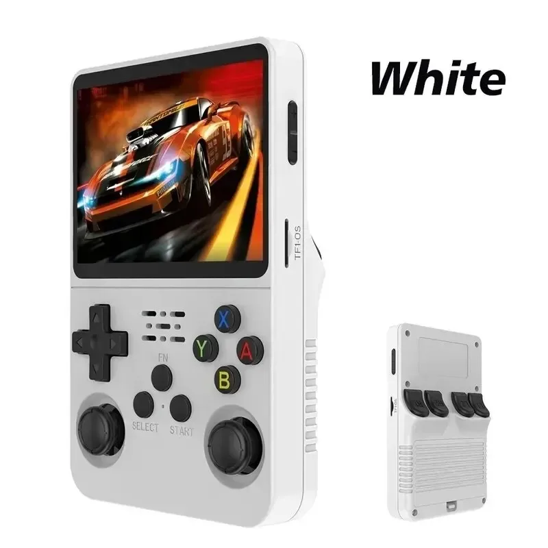 R36s retro handheld videospiel konsole linux system 3,5 zoll ips bildschirm r35s plus tragbarer taschen video player 64gb 128gb