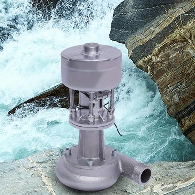 TEMU 500w Mini Power Generator - 110v Aluminum Alloy Water Turbine, Portable Micro System For Remote Areas