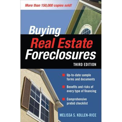 TEMU 1pc Real Estate Foreclosure Investing Guide - Third Edition, Comprehensive Sample Forms, Financing Benefits & Risks, Pre-foreclosure Checklist, English, Mcgraw-hill Companies, 2008-09-01