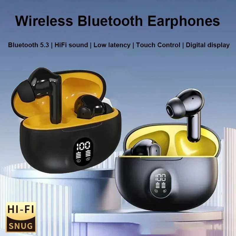 NUOVE cuffie wireless S510 TWS auricolari con potenza a LED display digitale cuffie audio stereo per Xiaomi Redmi