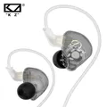 KZ Dawn Unità driver dinamica di grande diametro da 10 mm Auricolari in-ear Monitor Hifi Qualità del suono Auricolari Cavo piatto placcato argento/OFC