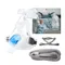 Masque facial complet CPI-BiPAP automatique avec équipement de sauna, bande de sauna, coussin de voyage, aide au sommeil, anti-apnée, sicing, respirateur d