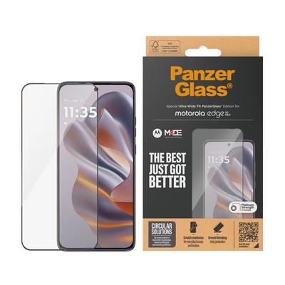 CARE BY PANZERGLASS Displayschutzglas "Ultra-Wide Fit Screen Protector", transparent, B:11,00cm H:1,50cm T:19,60mm, Displayfolien, Displayschutzfolie, Schutzfolie, Bildschirmschutz, kratz- & stoßfest Image