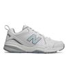 Walkingschuh NEW BALANCE "WX608", Gr. 41,5, blau (weiß, blau), Leder, Synthetik, sportlich, Schuhe