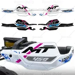 Autocollants de protection des mains de MOTO, autocollants pour CF MOTO CFmoto 450MT 450 MT 2024