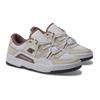 Sneaker DC SHOES "Construct", Gr. 6(37), weiß, grapeade, 54.6% Leder, 20.9% Synthetikmaterial, 25.5% Polyester, Schuhe