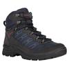 Wanderschuh LOWA "TAURUS PRO GTX MID WS", Gr. 41, blau (navy), Leder, Textil, sportlich, Schuhe, wasserdicht