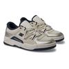 Sneaker DC SHOES "Construct", Gr. 7,5(38,5), weiß, weiß, champagne, 54.6% Leder, 20.9% Synthetikmaterial, 25.5% Polyester, Schuhe