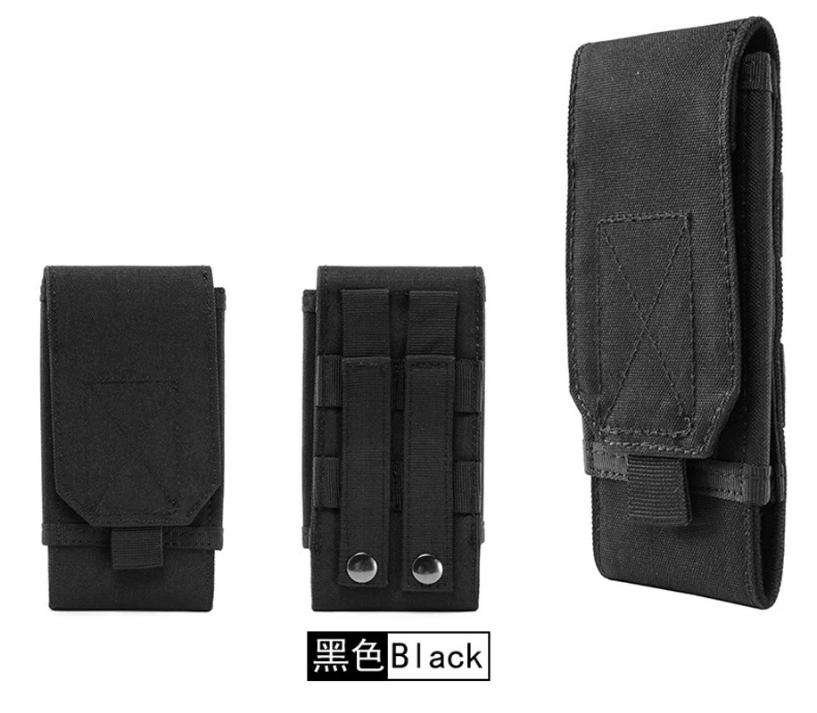 Pochette universelle pour Smartphone, sac de taille, ceinture militaire tactique en Nylon pour iphone Samsung Huawei Xiaomi, sac pour téléphone portable