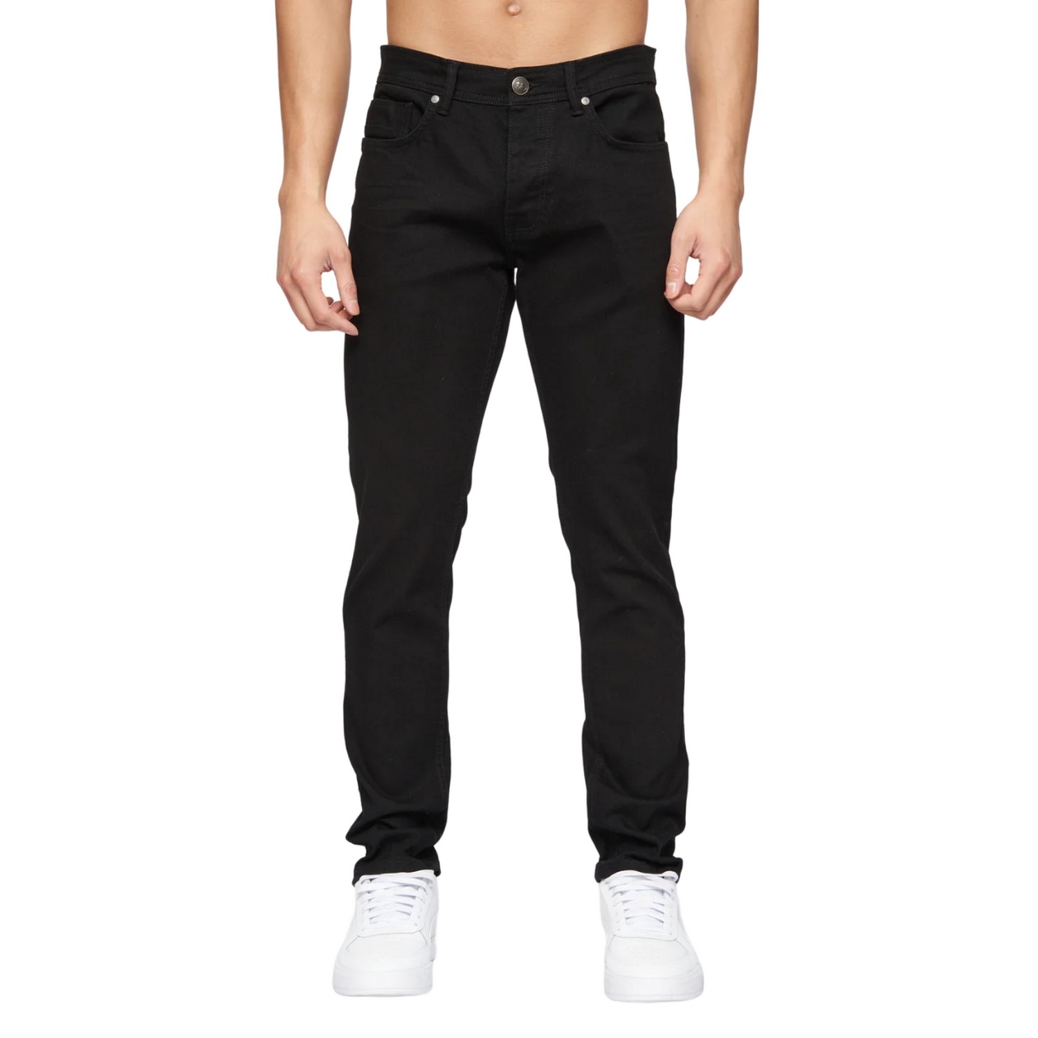 Crosshatch - "Buraca" Jeans für Herren (Schwarz) Image