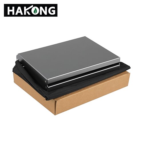 höhenverstellbarer Camping-Klapptisch aus Aluminiumlegierung - tragbarer Außentisch für vielseitigen Einsatz und Komfort Image