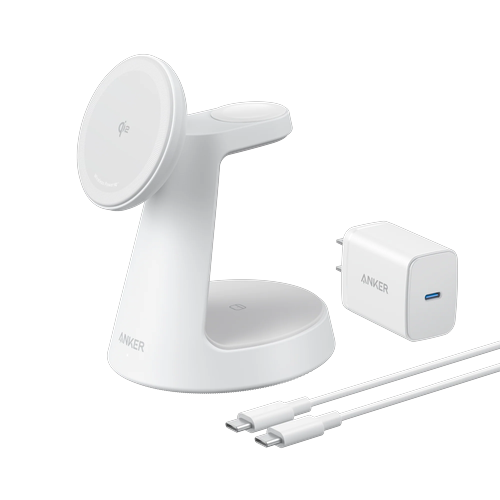 Anker kabellose Ladestation (3-in-1, Magnetischer, Ständer)