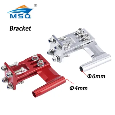 RC Boat Aluminum L38mm Shaft Bracket 4mm Stinger Drive 4mm Strut for 4mm Prop Shaft With Flex Cable