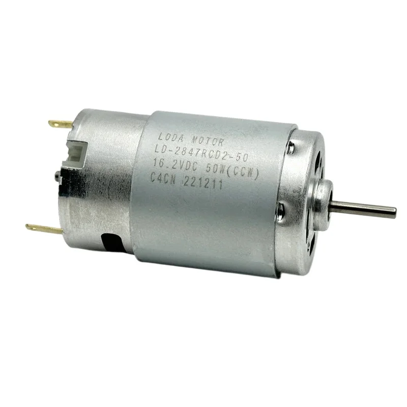RS-395 Micro 28mm Electric Motor DC 12V 14.4V 16.2V 18V High Speed Carbon Brush Motor DIY Hobby Toy Hair Drier Vacuum Cleaner