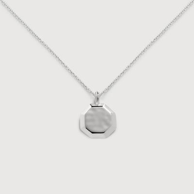 Octagonal Pendant Necklace Set