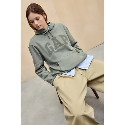 GAP Green Heritage Hoodie XS at Urban Outfitters